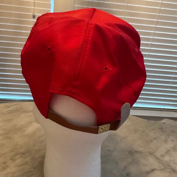 Vintage NEW RED Duck Head Cap/Hat Strapback Baseball Mallard One Size - Picture 7 of 16